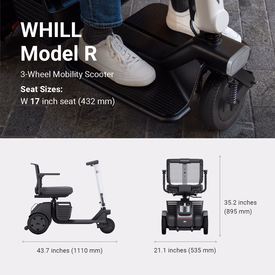 WHILL Model R 3-Wheel - Image 4
