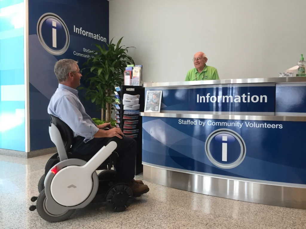 CVG Airport Pilots WHILL